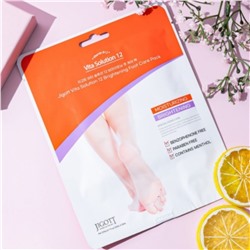 Jigott Маска для ног / Vita Solution 12 Brightening Foot Care Pack, 20 мл