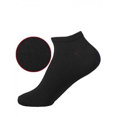 Носки женские КЛВ-100 однотонный черный