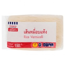 Рисовая вермишель Tesco 150 гр