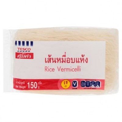 Рисовая вермишель Tesco 150 гр