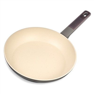 СКОВОРОДА С АНТИПРИГАРНЫМ ПОКРЫТИЕМ PFLUON MARBLE, 26*5 СМ