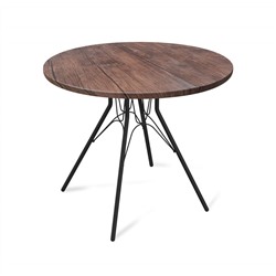 Стол SHT-TU34-P/80 МДФ
                        черный муар / палисандр