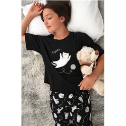 Хлопковая пижама для девочки Happyfox