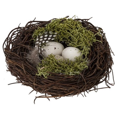 GAEM Набор из 2-х изделий декоративных "Пасхальная композиция" (3*4), L19,5 W12 H5 см