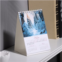 Календарь настольный домик "В тишине леса" 2025 год, 10,5 х 16 см