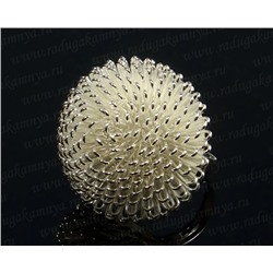 Основа для кольца, 30*5мм, цв.серебро.