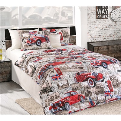 Покрывало стеганое из бязи Ретро 1 Текс-Дизайн