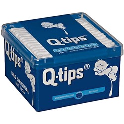 Q-tips Wattestabchen Ватные палочки для ежедневного ухода за кожей 206 шт.