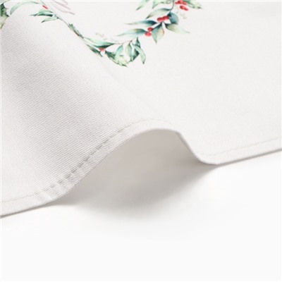 Полотенце новогоднее «Этель» «Merry Christmas» 40×73 см, 100% хлопок, саржа 190 г/м²