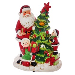 GAEM Фигурка декоративная "Санта" с подсветкой (3xААА, н/п), L23 W18 H29 см