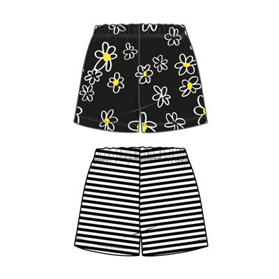 Шорты для девочки, 2 шт. в комплекте