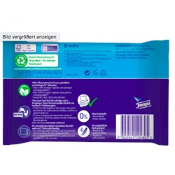 Tempo Feuchtes Toilettenpapier Mein Verwöhnmoment Sea Minerals, темпо Влажная туалетная бумага в салфетках, 42 шт.