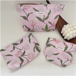 Retro handheld cosmetic bag to go out, storage bag, liner, shopping bag
