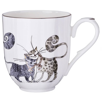 КРУЖКА LEFARD "КОТИКИ" 450 МЛ (КОР=48ШТ.)