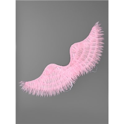 Карнавальные крылья «Ангел», двухсторонние, розовые, 75×24