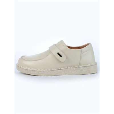 01-D7581-2 BEIGE Ботинки демисезонные женские (натуральная кожа)