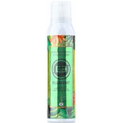 ELEMENT Шампунь сухой с Кератином, 200мл