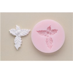 Молд силиконовый «Цветы», 40×35 мм