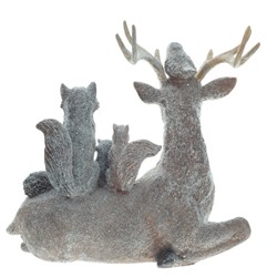 GAEM Фигурка декоративная "Олень", L23 W12 H23 см