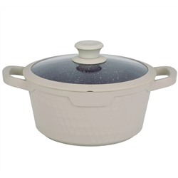 820-014 Кастрюля 9,5л с крышкой 32см MAFFIN в под.уп.(х4)Алюминий