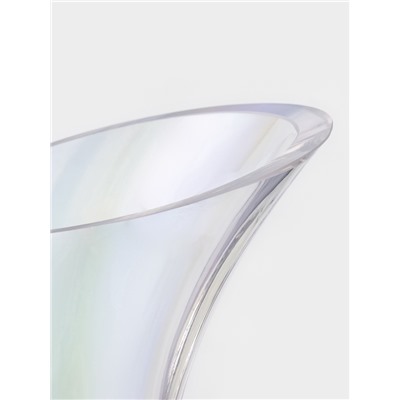 Декантер Magistro «Иллюзия», 1 л, 12.5×33.5 см, стекло, перламутровый