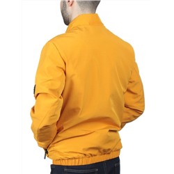 EM25057-1 YELLOW Куртка-бомбер мужская демисезонная (100 гр. синтепон)