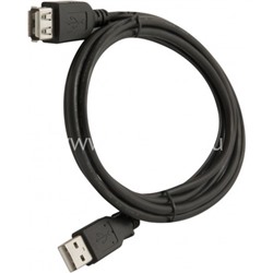 Кабель-удлинитель Perfeo USB 2.0 Af> 3.0м черный