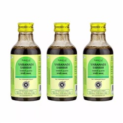 Набор Варанади Кашаям (3 x 200 мл), Varanadi Kashayam Set, произв. Kottakkal Ayurveda