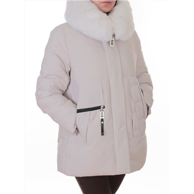 M-M02 MILK Куртка зимняя женская (200 гр. холлофайбер)