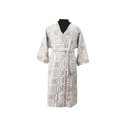 17с134-ШР/039/у/уп. Халат для бани 170*176 96*100 "Греция" цв 330 рис 355