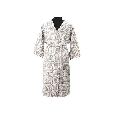 17с134-ШР/039/у/уп. Халат для бани 170*176 96*100 "Греция" цв 330 рис 355