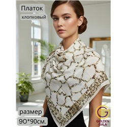 Платок женский из хлопка премиум Артикул: СУ2501/2