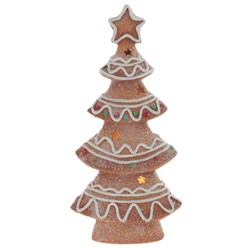 GAEM Фигурка декоративная с подсветкой "Ёлка", L25 W11 H50,5 см (3хAAА н/п)