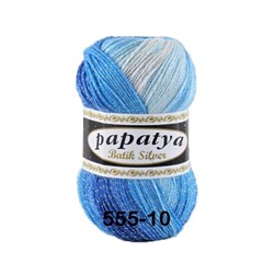Пряжа Kamgarn Batik Silver Papatya