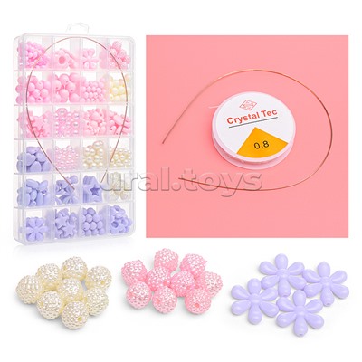 Набор для создания украшений "Прекрасный цветок" в коробке