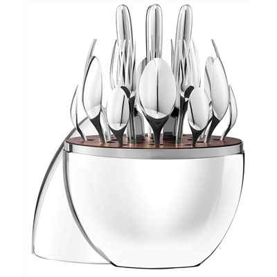 197-024 Набор столовых приборов 24пр. на подставке в под.уп.(х2)