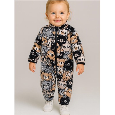 Комбинезон флисовый для девочки