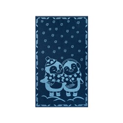 Полотенце махровое 6с103.412ж1 Пингвики(джинс) 50х90см