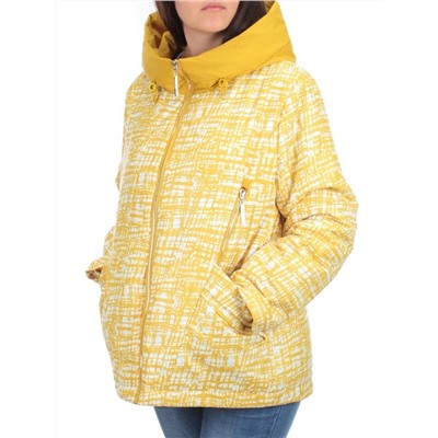 M8517 YELLOW Куртка демисезонная женская (100 гр. синтепон) Maria