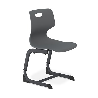 Стул Альфа SHT-S-TN22/5-7
                        а5-7 тёмно-серый / графит муар