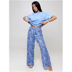 Женская пижама Ван Лобелия / голубой