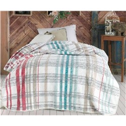 Односпальный Плед 155x220 см Stripe Yesil - Hobby