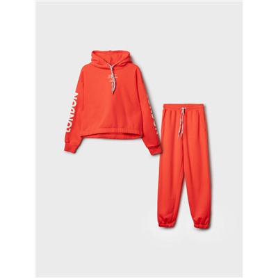 Комплект для девочки: толстовка, брюки