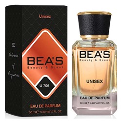 Beas U706 Montale Aoud Jasmine Unisex edp 50 ml, Парфюм унисекс Beas U706 создан по мотивам аромата Montale Aoud Jasmine