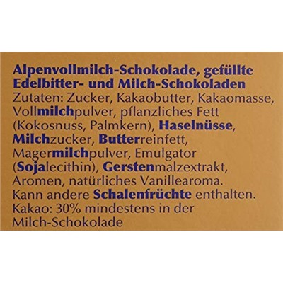 Lindt Mini-Tisch-Kalender Weihnachtszauber 115g, Линдт Адвент-каленадрь 2025, 24 сладких сюрприза, 19см х 19см, 115 г