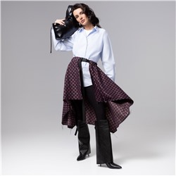 Юбка-килт с необработанными краями, Игра теней