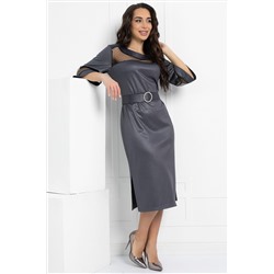 Платье Ночной мотылек (графит) П12750-18М