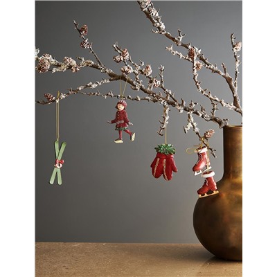 Набор ёлочных украшений Heritage Holidays из коллекции New Year Essential, 5 шт.