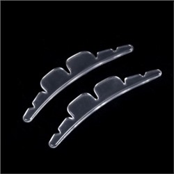 5254706 Пяткоудерживатели для обуви, фигурные, клеевая основа, силиконовые, 10,7 × 1,8 см, пара