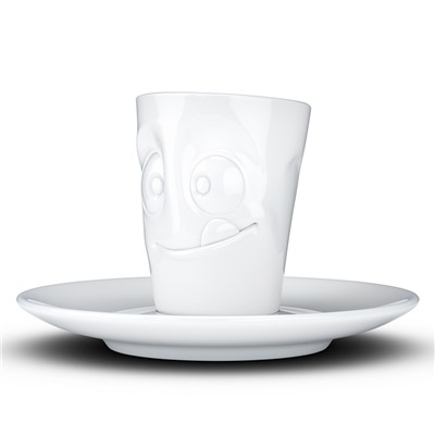 Кофейная пара Tasty, 80 мл, белая